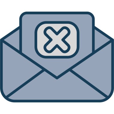 zarf e- posta simgesi doldurulmuş - özet biçimi