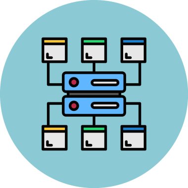 ağ paylaşım simgesi çizimi