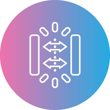 Modern eğitim ikonunun vektör illüstrasyonu