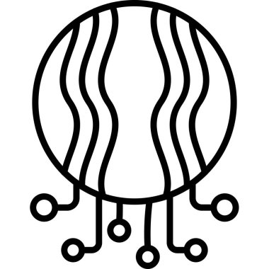 ağ ağ simgesi, vektör illüstrasyonu