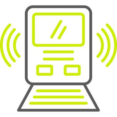 Bilgisayar. Web simgesi vektör illüstrasyonu