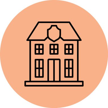 ev simgesi vektör illüstrasyonu