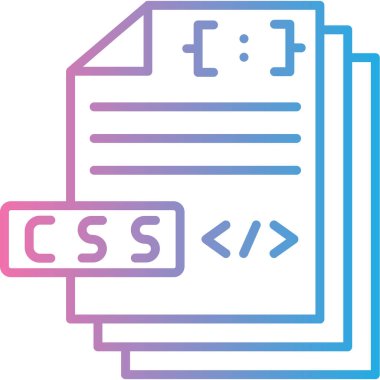 html web sayfası ikon vektör illüstrasyonu