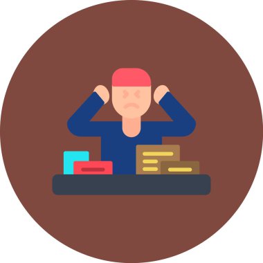 Çantası ve parası olan bir adam.