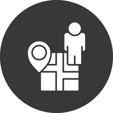 Otel ve otel simgesinin vektör illüstrasyonu