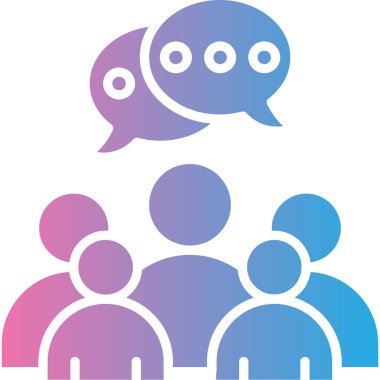 Konuşma baloncuğunun vektör çizimi