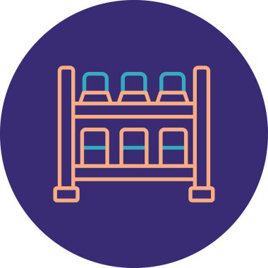 Gıda simgesinin vektör illüstrasyonu