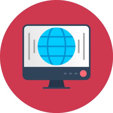 Web tasarım ikonu vektör illüstrasyonu