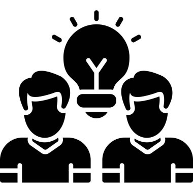 yaratıcı fikir vektör simgesi