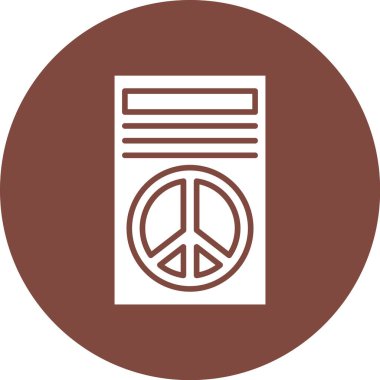 vektör barış simgesi illüstrasyonu