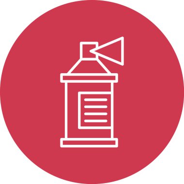 Bir fener simgesinin vektör illüstrasyonu