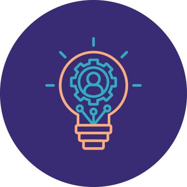 seo modern simgesinin vektör illüstrasyonu