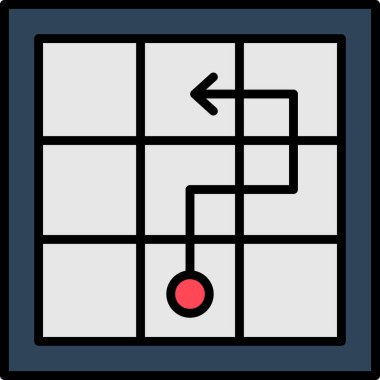 oyun simgesi, vektör illüstrasyonu