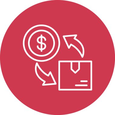 para simgesi vektör illüstrasyonu