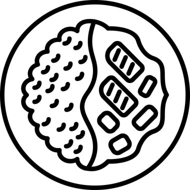 ekmek ekmek simgesi ana hatlarıyla