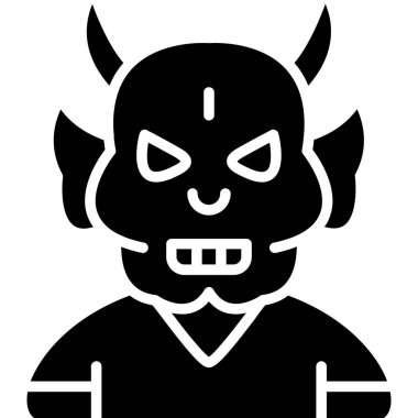 Şeytani iblis simgesi.