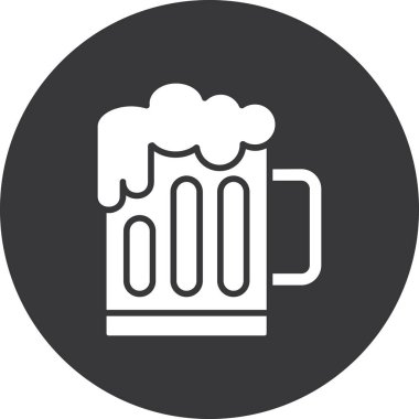 bira bardağı taslak biçiminde içki ikonu