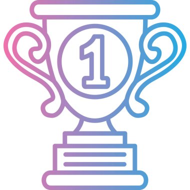 Bardak. Web simgesi basit illüstrasyon