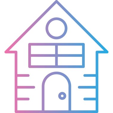 ev simgesi vektör illüstrasyonu