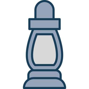 Fener. Web simgesi basit illüstrasyon