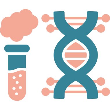 DNA ve molekül simgesi