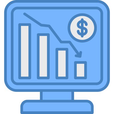 Grafik. Web simgesi basit illüstrasyon