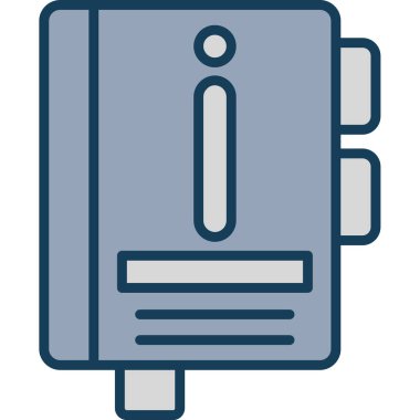 veri depolama sunucusu simgesi - taslak biçimi