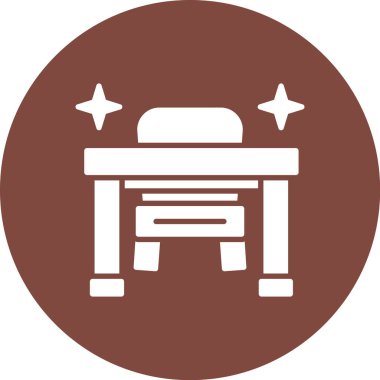 Bir bank simgesinin vektör illüstrasyonu