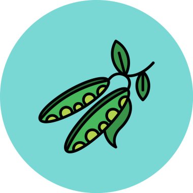 Gıda simgesinin vektör illüstrasyonu