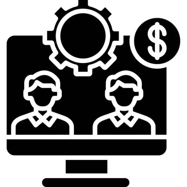 iş simgesi, vektör resimleme