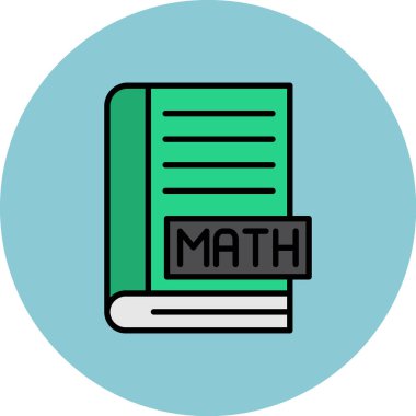 matematik vektör çizgisi simgesi