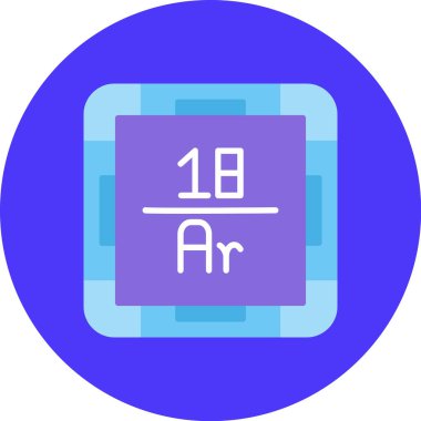 Bir gazın modern bir simgesinin vektör çizimi