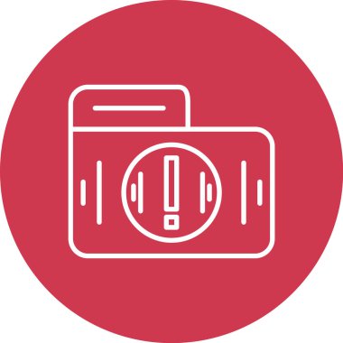 Bir benzin istasyonu simgesinin vektör illüstrasyonu