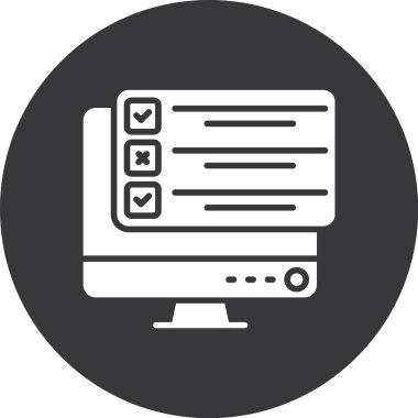 seo modern simgesinin vektör illüstrasyonu