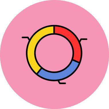 Çizelge. Web simgesi basit illüstrasyon