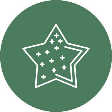 yıldız simgesi vektör illüstrasyonu