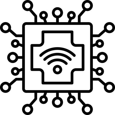 Devre simge vektör çizim