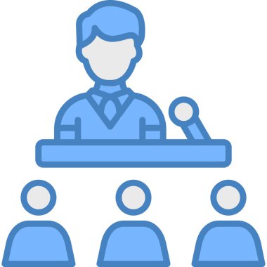 Lider. Web simgesi basit tasarım