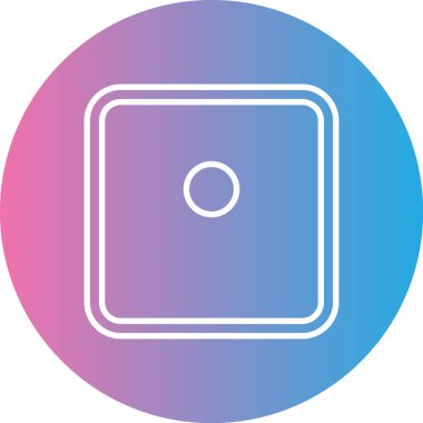 Modern b 'nin vektör illüstrasyonu eksik simgesi