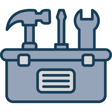 Aletler. Web simgesi basit illüstrasyon