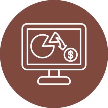 seo modern simgesinin vektör illüstrasyonu