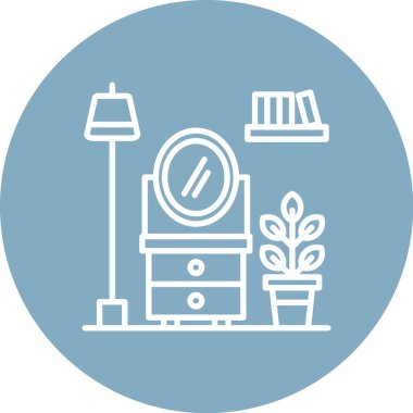 bitki simgesi vektör illüstrasyonu