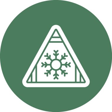 Kar simge vektör çizim