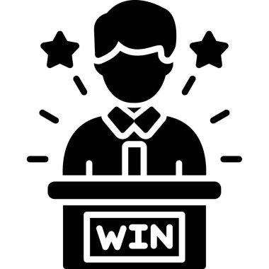 Seçim aday simgesi, basit tarzı