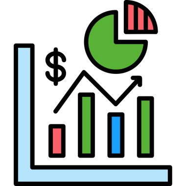 Grafik. Web simgesi basit illüstrasyon