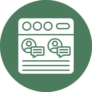 Web tasarım ikonu vektörü