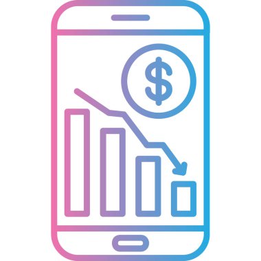 cep telefonu ikonu vektör illüstrasyonu