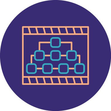 seo modern simgesinin vektör illüstrasyonu