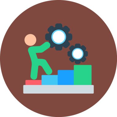 iş simgesi, vektör resimleme