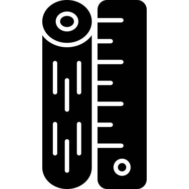 termometre simgesi vektör illüstrasyonu